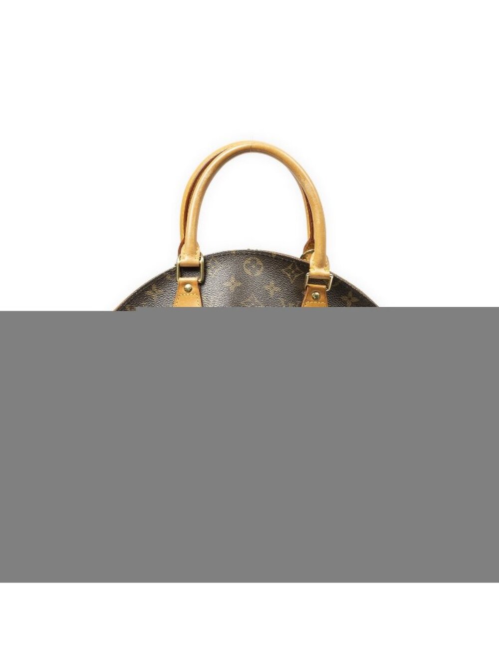 Louis Vuitton Ellipse Brown Monogram Canvas Handbag